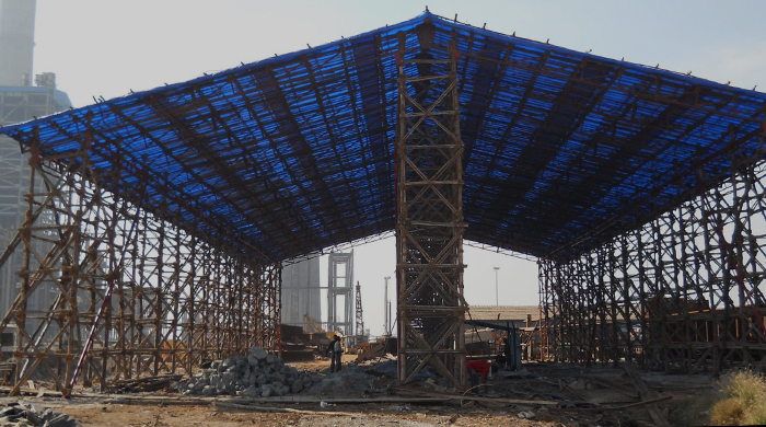 موقع البناء